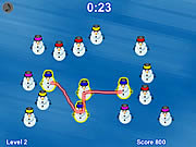 Флеш игра онлайн Снеговик матча